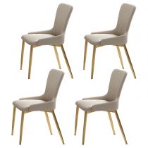 4 Beige Chairs