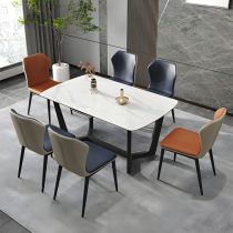 7 Pieces: Table, 6 Chairs