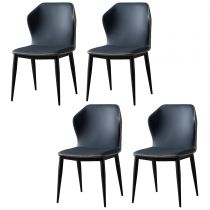 4 Blue Chairs