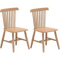 2 Wood Chairs