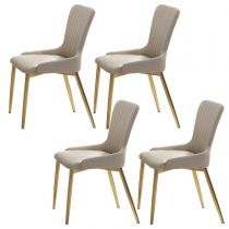 4 White Chairs