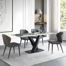 5 Pieces: Table, 4 Chairs