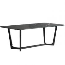 Mesa negra 140 x 80 x 75