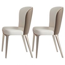 2 Beige Chairs