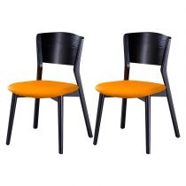 2 Orange Chairs