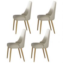 4 White Chairs