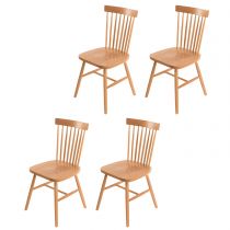 4 Wood Chairs