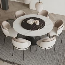 7 Pieces: Table, 6 Chairs