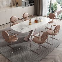 7 Pieces: Table, 6 Chairs