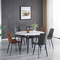 7 Pieces: Table, 6 Chairs