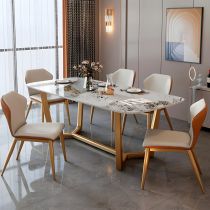 7 Pieces: Table, 6 Chairs