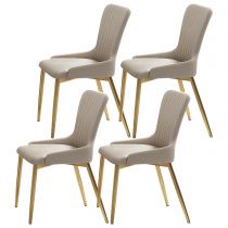 4 Beige Chairs