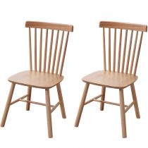 2 Wood Chairs