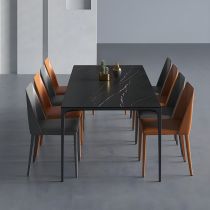 9 Pieces: Table, 8 Chairs