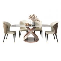 5 Pieces: Table, 4 Chairs