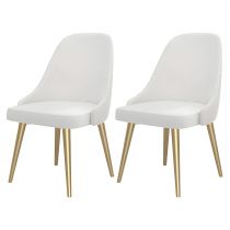 2 Beige Chairs