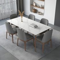 7 Pieces: Table, 6 Chairs