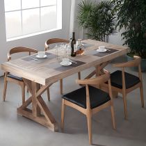 5 Pieces: Table, 4 Chairs