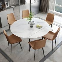 7-Teiliges Set: 1 Tisch + 6 Stühle