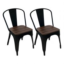 2 Chaises Marron