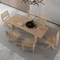 7 Pieces: Table, 6 Chairs