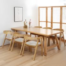 7 Pieces: Table, 6 Chairs