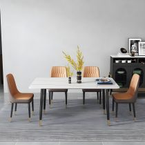 5 Pieces: Table, 4 Chairs