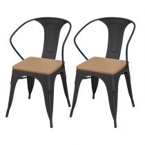 2 Black Chairs