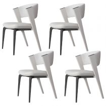 4 White Chairs