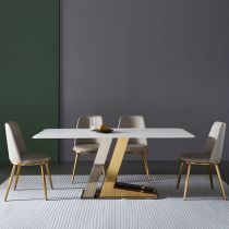 5 Pieces: Table, 4 Chairs