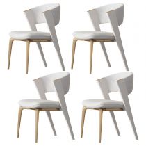 4 White Chairs