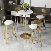 5 Pièces : Table Blanche, 4 Chaises Blanches