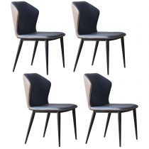 4 Blue Chairs