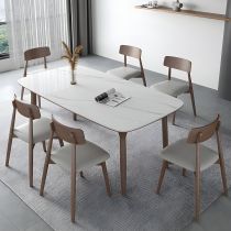 7 Pieces: Table, 6 Chairs