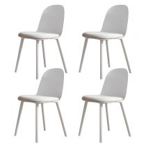 4 White Chairs