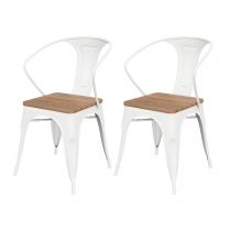 2 Chaises Blanches