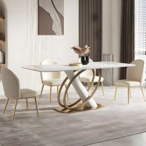 5 Pieces: Table, 4 Chairs