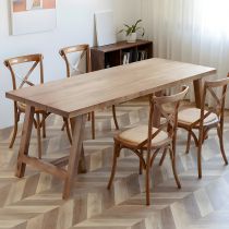 5 Pieces: Table, 4 Chairs