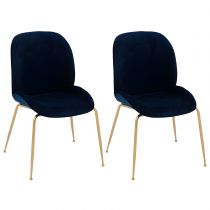 2 Blue Chairs