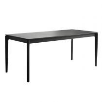 Mesa negra 160 x 80 x 75