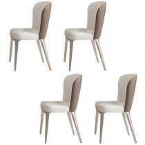 4 White Chairs