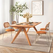 5 Pieces: Table, 4 Chairs