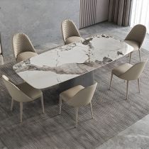 7 Pieces: Table, 6 Chairs