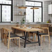 5 Pièces : 1 Table, 4 Chaises