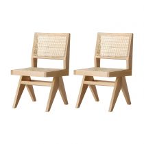 2 Wood Chairs