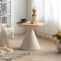 Madera natural + blanco