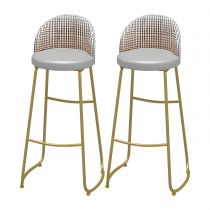 Grey 30"H Stools (Set of 2)