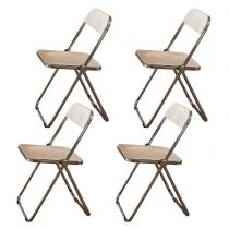 4 Beige Chairs