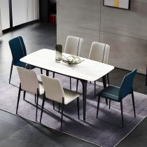 7 Pieces: Table, 6 Chairs