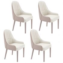 4 Beige Chairs